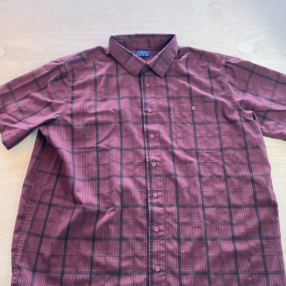 George Short Sleeve Button Down Shirt size 2XL (50-52) (EW)